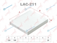 LAC-211 Фильтр салона