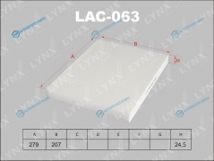 LAC-063 Фильтр салона