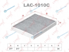 LAC-1010C Фильтр салона угольный