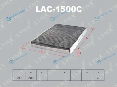 LAC-1500C Фильтр салона угольный