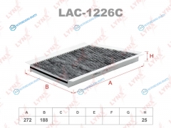 LAC-1226C Фильтр салона угольный