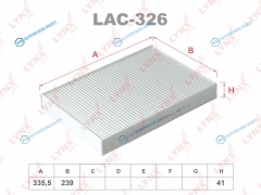 LAC-326 Фильтр салона