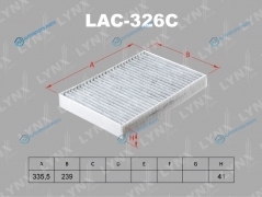 LAC-326C Фильтр салона угольный