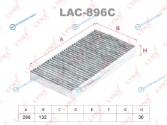 LAC-896C Фильтр салона Угольный