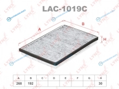 LAC-1019C Фильтр салона угольный