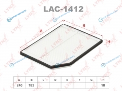 LAC-1412 Фильтр салона