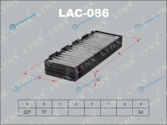 LAC-086 Фильтр салона