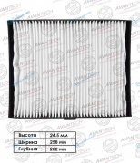 CF1002 Фильтр салонный Avantech