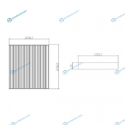 DFC1828 Фильтр салонный DOUBLEFORCE