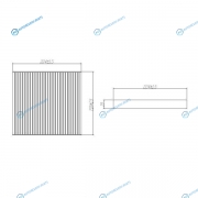 DFC10114 Фильтр салонный DOUBLEFORCE