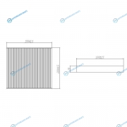 DFC2035 Фильтр салонный DOUBLEFORCE