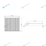 DFC2043 Фильтр салонный DOUBLEFORCE