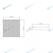 DFC1830 Фильтр салонный DOUBLEFORCE