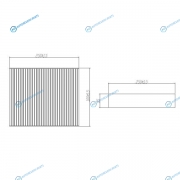 DFC10117 Фильтр салонный DOUBLEFORCE