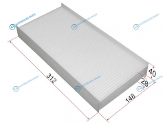 ST-6479.04 Фильтр салона CITROEN C5 04-08PEUGEOT 407 05-