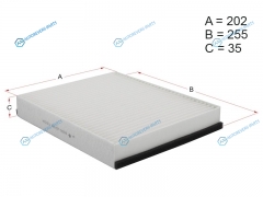 HSCF0008 Фильтр салона FORD FOCUS III 11-