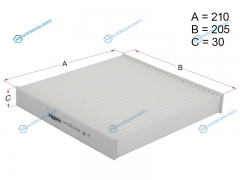 HSCF0014 Фильтр салона HONDA FIT 07-13