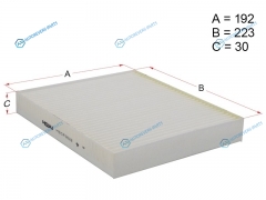 HSCF0022 Фильтр салона KIA OPTIMA 15-