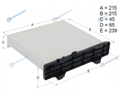 HSCF0032 Фильтр салона MITSUBISHI PAJEROMONTER 99-07