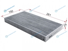 ST-AY684-NS017-U Фильтр салона NISSAN JUKE F15 10-CUBE 10-LEAF 10- угольный