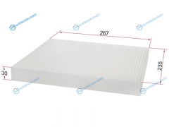 ST-6808611 Фильтр салона OPEL ASTRA G 98-05ZAFIRA A 99-05B 05-