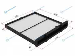ST-72-0001 Фильтр салона SUBARU FORESTER 2.02.5 18-XV 1.62.0 17-IMPREZA 16-