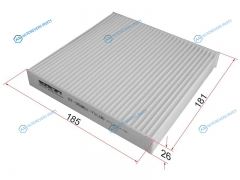 ST-95861-71L00 Фильтр салона SUZUKI SWIFT ZC82S.ZC72S 10-