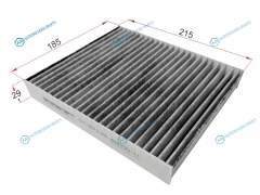 ST-87139-48050-U Фильтр салона TOYOTA PRIUS ZVW 5 1.8 15-LEXUS RX200t350450h 15- угольный