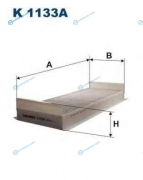 K1133A Фильтр салонный угольный K1133A