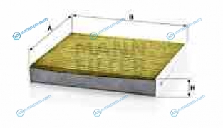 FP1919 Фильтр салонный FP1919