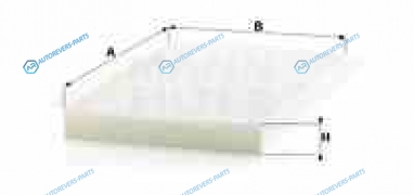 CU3569 Фильтр салонный CU3569