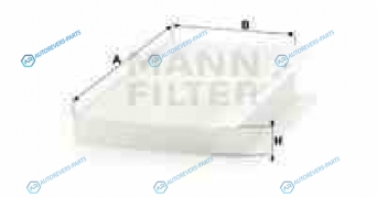 CU3567 Фильтр салонный CU3567