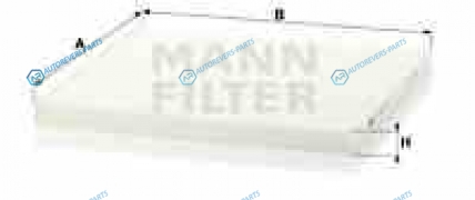 CU29001 Фильтр салонный CU29001