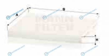 CU24004 Фильтр салонный CU24004