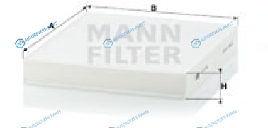 CU2141 Фильтр салонный CU2141