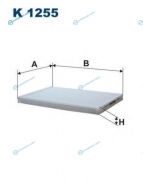 K1255 Фильтр салона K1255