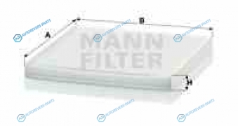 CU2131 Фильтр салона CU2131