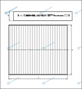 71-10046-SX_фильтр салона!| Audi S6 2.2Turbo|4.2 94-97 | A6 1.8-2.5TDi 94-97