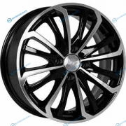 7095310 КиК Рим R15x6 4x108 ET18 CB65.1 Almaz_black (КС622)