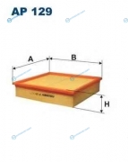 AP129 Фильтр воздушный OPEL