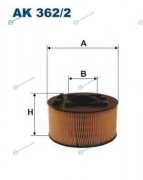 AK3622 Фильтр воздушный BMW