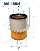 AM4684 Фильтр воздушный MITSUBISHI