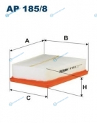 AP1858 Фильтр воздушный