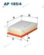 AP1854 Фильтр воздушный RENAULT
