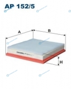 AP1525 Фильтр воздушный OPEL