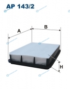 AP1432 Фильтр воздушный TOYOTA