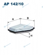 AP14210 Фильтр воздушный TOYOTA