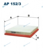 AP1523 Фильтр воздушный OPEL