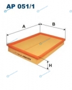 AP0511 Фильтр воздушный OPEL