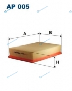 AP005 Фильтр воздушный VW GROUP